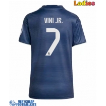 Real Madrid Vinicius Junior #7 Replica Away Shirt Ladies 2025-26 Short Sleeve